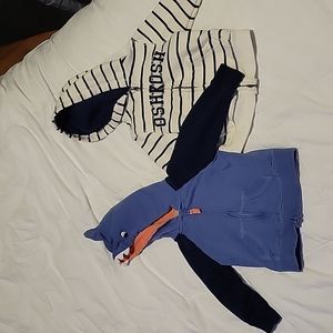 Baby Size Zip Up Hoodies